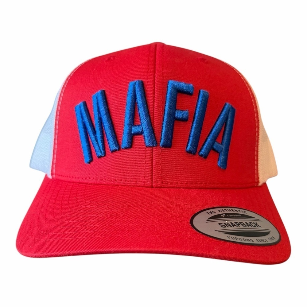 NFL BUFFALO BILLS “MAFIA” SNAPBACK TWILL TRUCKER CAP
